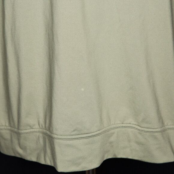 Men's Tom Beckbe Green Pullover 1/4 Zip Lightweight Vest Sz XL - Picture 3 of 7